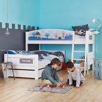 KNIGHT CORNER KIDS BUNK BED