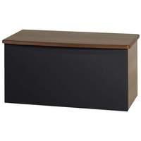 Knightsbridge Blanket Box Knightsbridge - Blanket Box - Black Gloss - White Base Colour