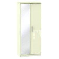 Knightsbridge 2 Door Wardrobe with Mirror Knightsbridge - TALL 2