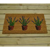 Lavandula Design Coir Doormat by Gardman