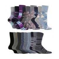 Ladies Gentle Grip Socks (set of 9)