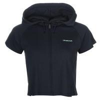 LA Gear Interlock Cap Sleeve Zip Top Womens