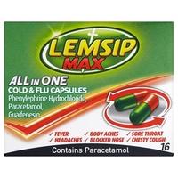 Lemsip Max All In One Cold & Flu Capsules