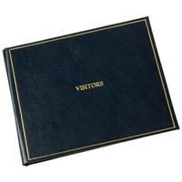 Leather Visitors Book