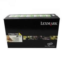 Lexmark Yellow Return Program Toner Cartridge C792A1YG