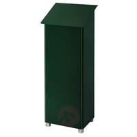 Letterbox GRANDE SECURI 1 dark green