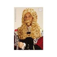 Le Roi Blonde Wig for Hair Accessory Fancy Dress