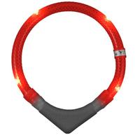 Leuchtie Plus Led Red Dog Collar