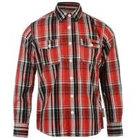 Lee Cooper Long Sleeve Check Shirt Junior Boys