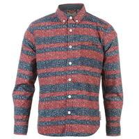 Lee Cooper Long Sleeve All Over Pattern Textile Shirt Boys