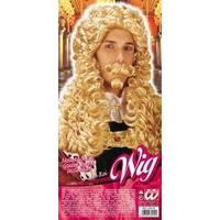 Le Roi Blonde Wig For Hair Accessory Fancy Dress