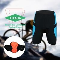 Lixada Men's Cycling Shorts Bike Bicycle Silica Gel Padded Short Pants