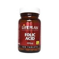 Lifeplan Folic Acid 400mcg 100 capsule (1 x 100 capsule)