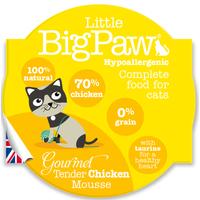 Little Big Paw Gourmet Tender Chicken Mousse Cat Food