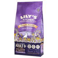 Lily's Kitchen Adult 8+ Scottish Salmon & Trout Gluten Free Dry Food for Dogs - Economy Pack: 2 x 7kg