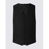 Limited Edition Black Superslim Fit Waistcoat