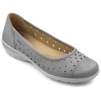 Livvy Shoes - Light Taupe - Extra Wide Fit - 9