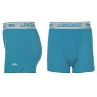 Lonsdale 2 Pack Boxers Junior