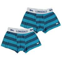 Lonsdale 2 Pack Trunk Junior Boys