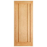 LPD Lincoln Oak 3 Panel Internal Fire Door 2040 x 726 x 44mm 80.3 x 28.6in