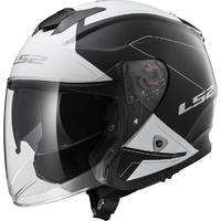 LS2 OF521 Infinity Beyond Open Face Motorcycle Helmet & Visor