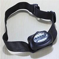 LS126 Camping Hiking Waterproof Gasket 5 LED Headlamp Lamp Torch Black