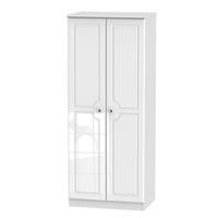 Marbella 2 Door Wardrobe White