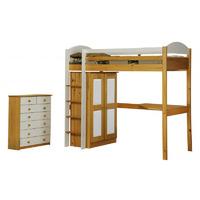 Maximus Long Antique High Sleeper Set 2 with White