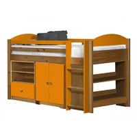 Maximus Antique Mid Sleeper Set 2 with Orange