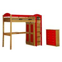 Maximus high sleeper set 2 - Antique and Red