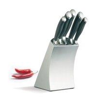 Master Class Trojan Five Piece Knife Set and S/Steel Block