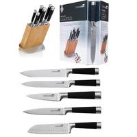 MasterClass Solace Six Piece Knife Set and Bamboo Block