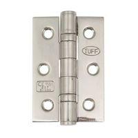 Medium Duty Polished Stainless Steel Butt Hinge  Pack of 20