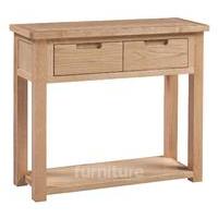 Melrose Oak Console Table