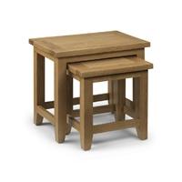 Medford Oak Nest of Tables