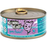 Meowing Heads Gone Fishin Wet Cat Food