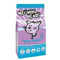 Meowing Heads Gone Fishin Adult White Fish & Chicken - Economy Pack: 2 x 1.5kg