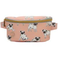 Mi-Pac Pugs Slim Bum Bag - Peach