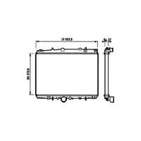 Micksgarage Radiator Part Number: 052340