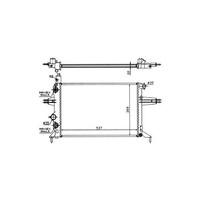 Micksgarage Radiator Part Number: 211745