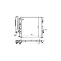 Micksgarage Radiator Part Number: 040346