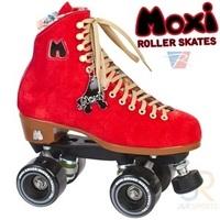 Moxi Poppy Red Quad Roller Skates