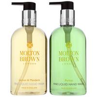 Molton Brown Gifts and Sets Lemon and Mandarin Fine Liquid Hand Wash 300ml and Puritas Fine Liquid Hand Wash 300ml