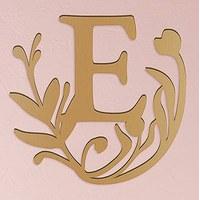 Modern Fairy Tale Acrylic Initial - Metallic Gold - Letter 