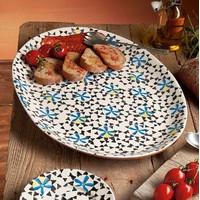 Mosaic Glazed Terracotta Platter