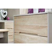 Monaco 2 Drawer Bedside Cabinet