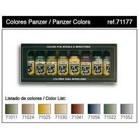 Model Air Set - Panzer Colors (x8)