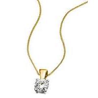 Moissanite 9 Carat Gold Pendant