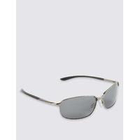 M&S Collection Polarised Oval Sunglasses