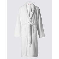 M&S Collection Super Soft Cotton Towelling Gown